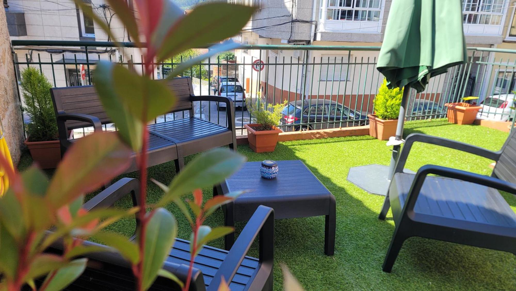 Casa Africa Y Ramona Lägenhet Redondela Exteriör bild