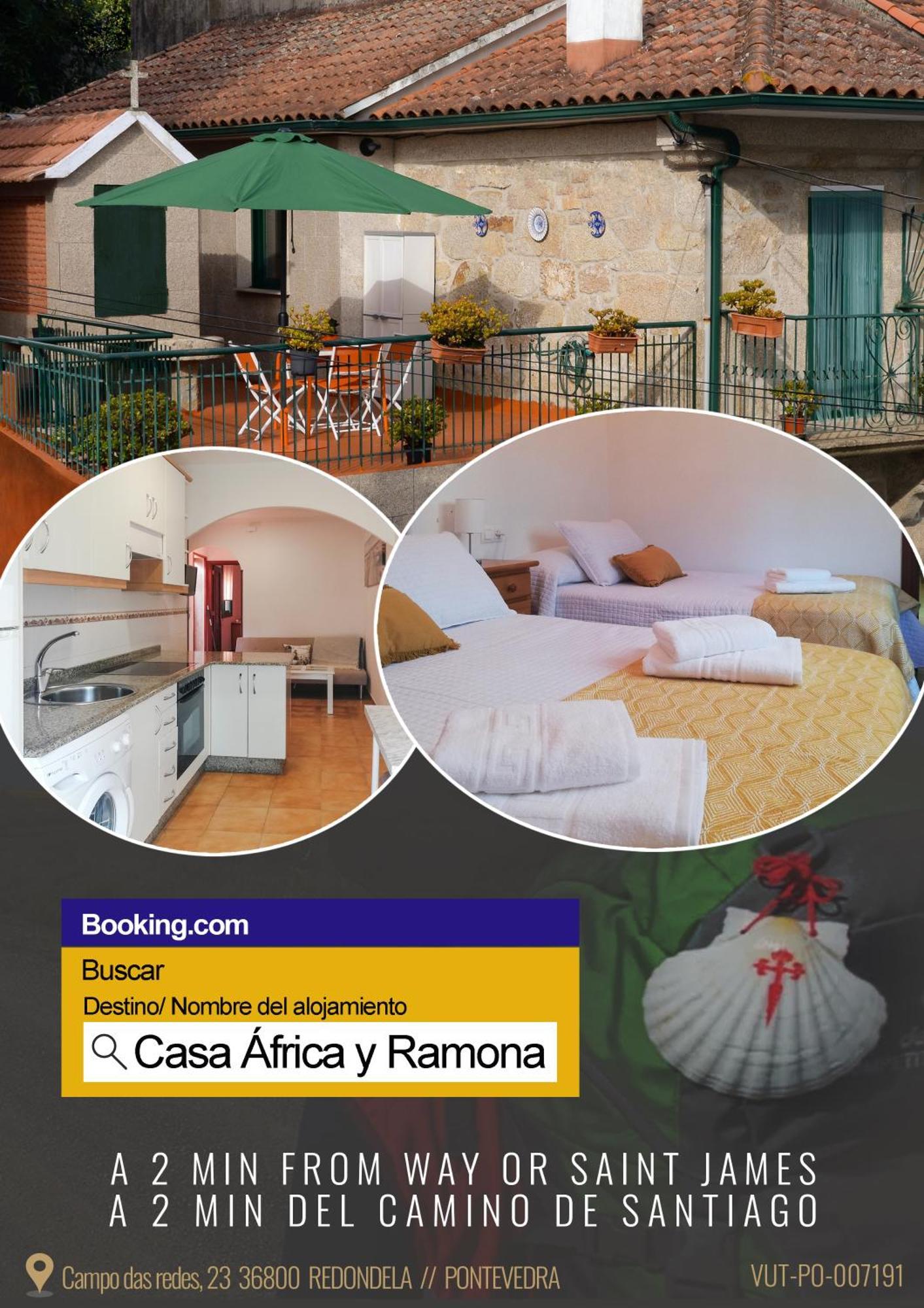 Casa Africa Y Ramona Lägenhet Redondela Exteriör bild